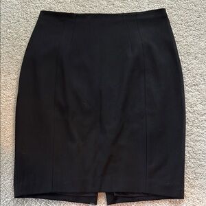 Elegant Black Pencil Skirt